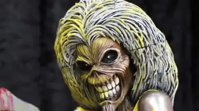 Figurine iron maiden killers bust box